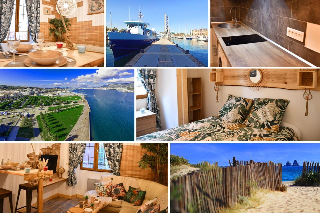 Le Cabanon H24,Atypique,Cosy,Port,Plage,Wifi,Netflix La Seyne-sur-Mer Kültér fotó