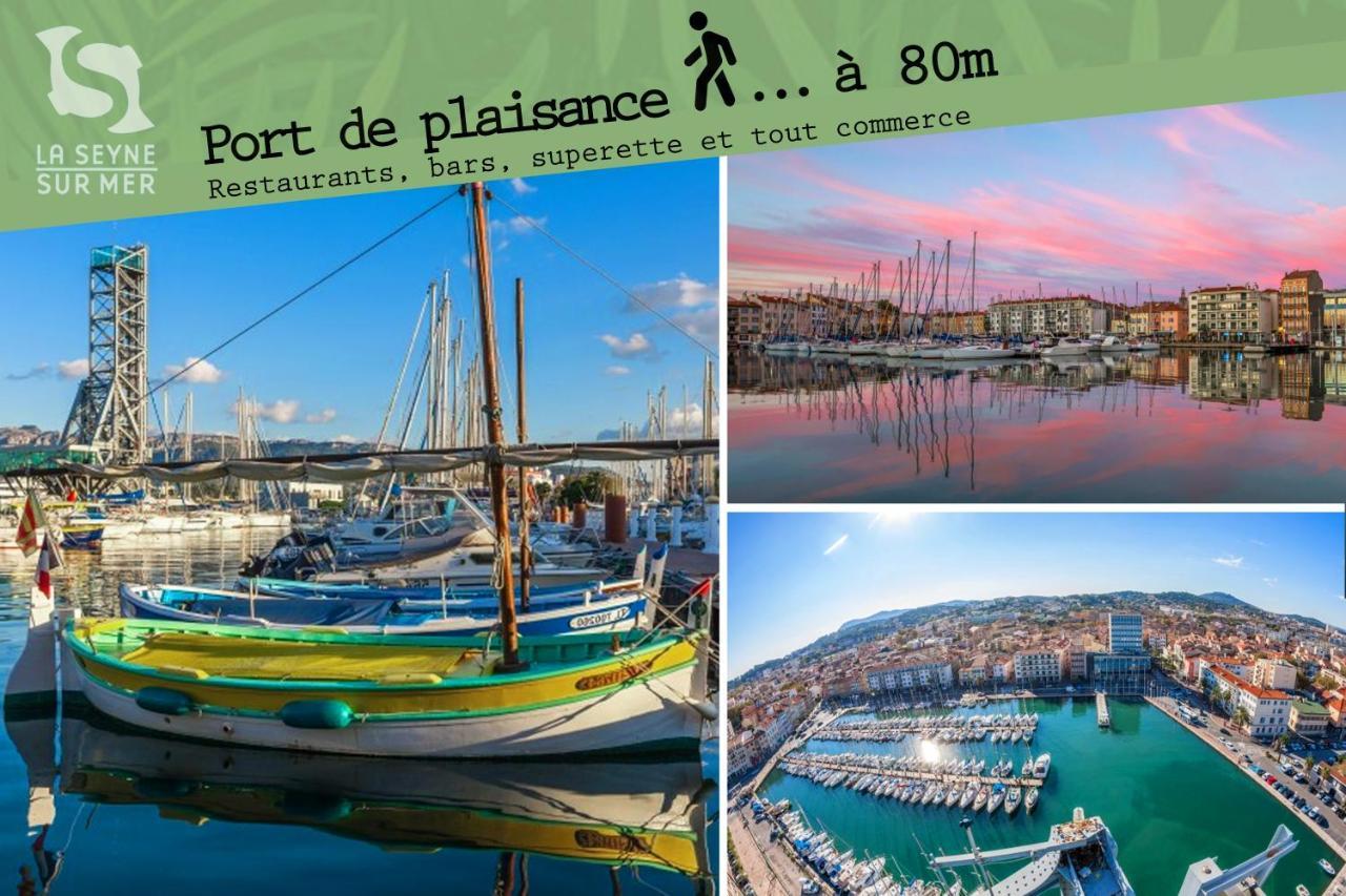 Le Cabanon H24,Atypique,Cosy,Port,Plage,Wifi,Netflix La Seyne-sur-Mer Kültér fotó